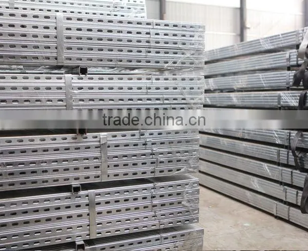 Cable Duct System of Electrical Galvanized Strut Profiles Channel photo-3