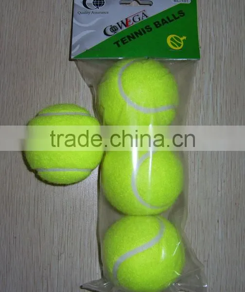 Economical/cheap/promotional Bulk Customized Tennis Ball for Beginner Training/entertainment Wholesale Price