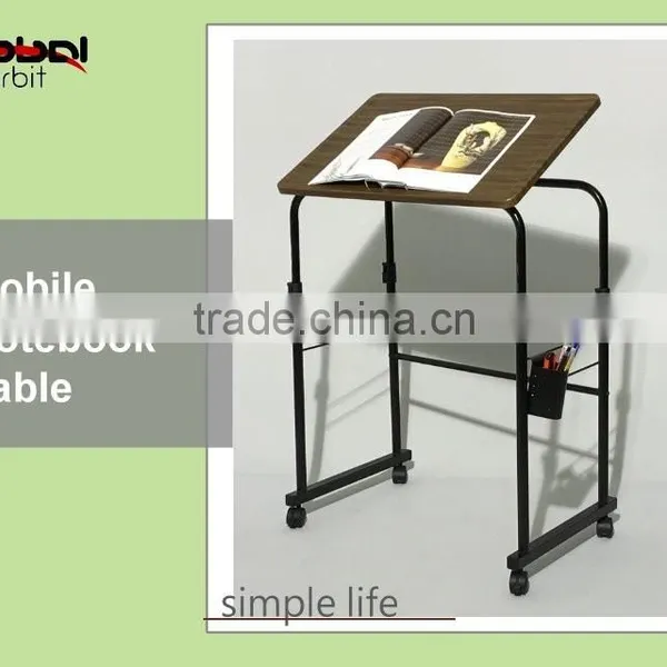 Modern Adjustable Notebook Table, New Desigh Cheap Folding Mobile Office Table photo-3