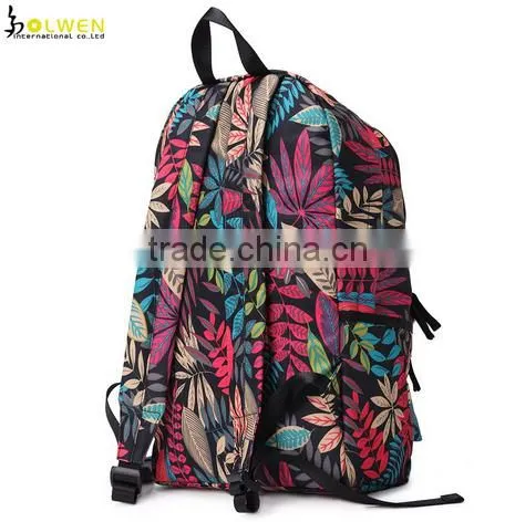 Fashion Outdoor Waterproof Nylon Printed Backpack 2016 photo-4