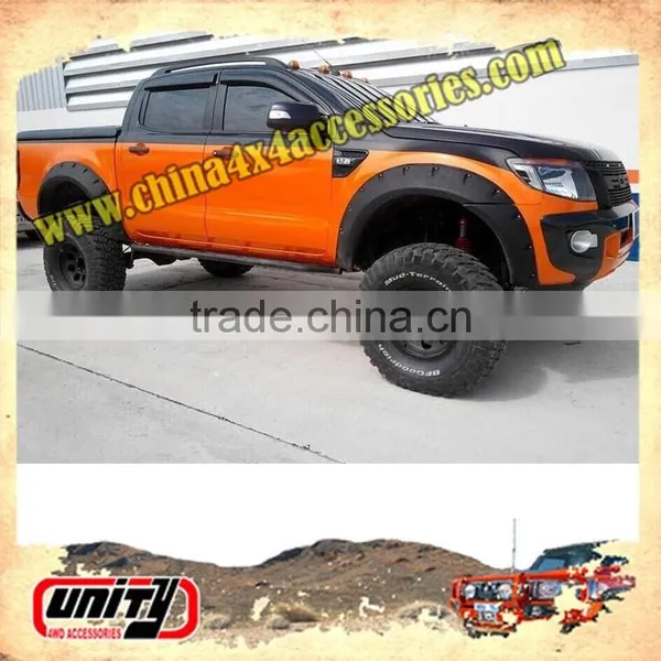 Customized Logo Hot Selling Solid Durable Wheel Arch Fender Flares for Ford Ranger and Eco Sport Series photo-2