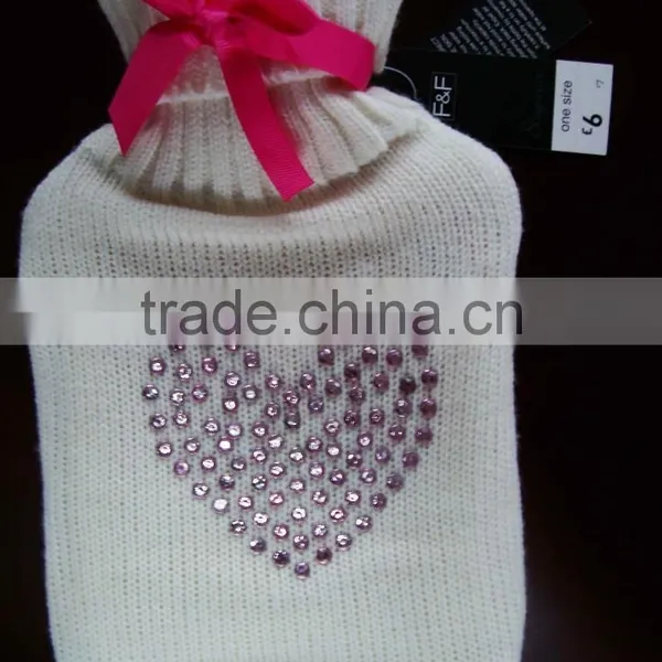 Penguin Embroidery Hot Water Bottle Cover photo-5