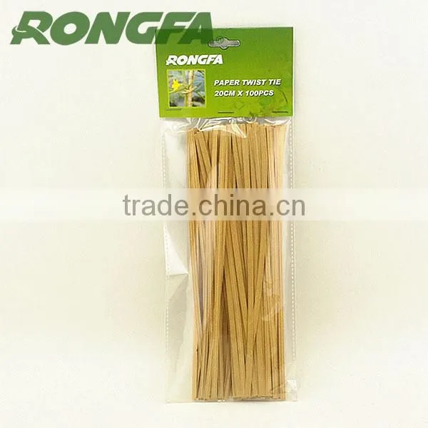 15cm Biodegradable Binding Paper Twist Tie photo-3