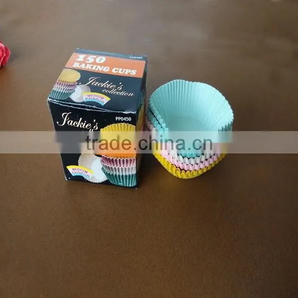 28-60GSM OEM Service Colored Baking Paper Cake Cup photo-6