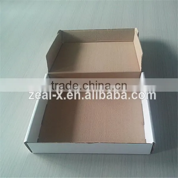 2015 Newest Boxes Strong Corrugated Shipping Boxes With Handle ,White Mailing Boxes For Man's Suit Gift Packing photo-2