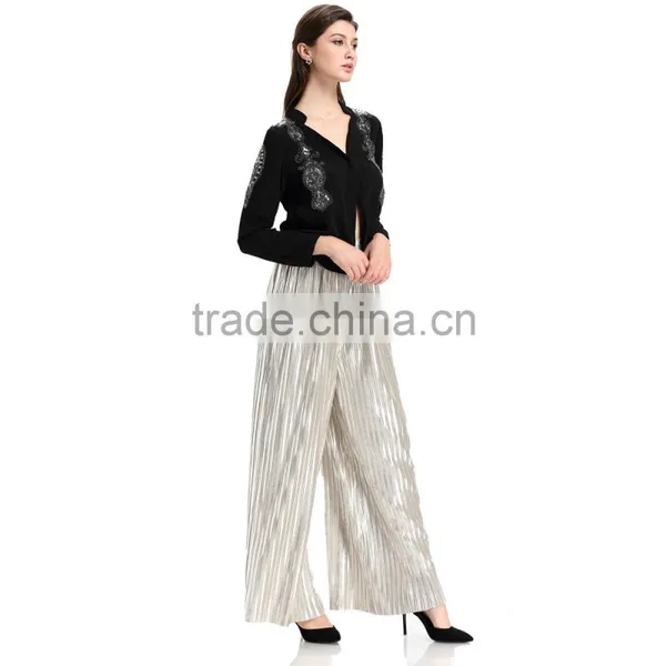 Domin Fashion Beading and Sequin Ladies Tops Latest Design photo-4