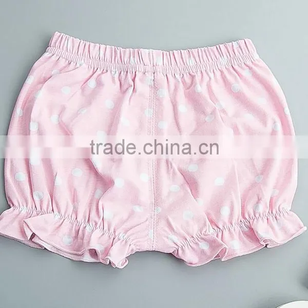 Polka Dots Elastic Bloomer Summer Children Clothes Summer Apparel Garments photo-2