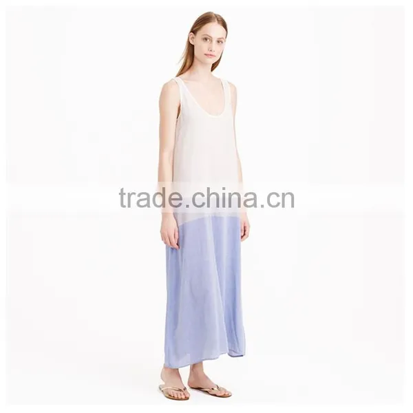 Maxidress Xxl Women Sleepwear in Metallic Stripe