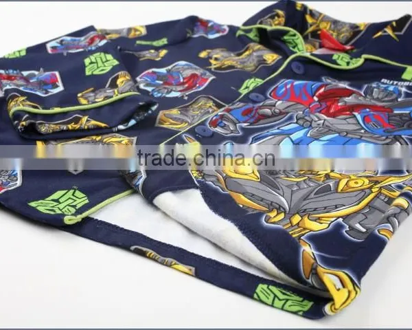 Coat Slyle Pajamas Printing Pajamas License Sleep Wear photo-4