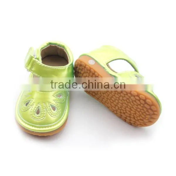 Kids Sound Shoes Leather Wholesale Boys Toddler Sandals photo-2
