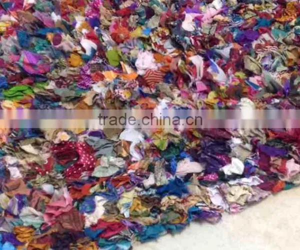 Handmade Recycled Chindi Shaggy Rugs photo-6