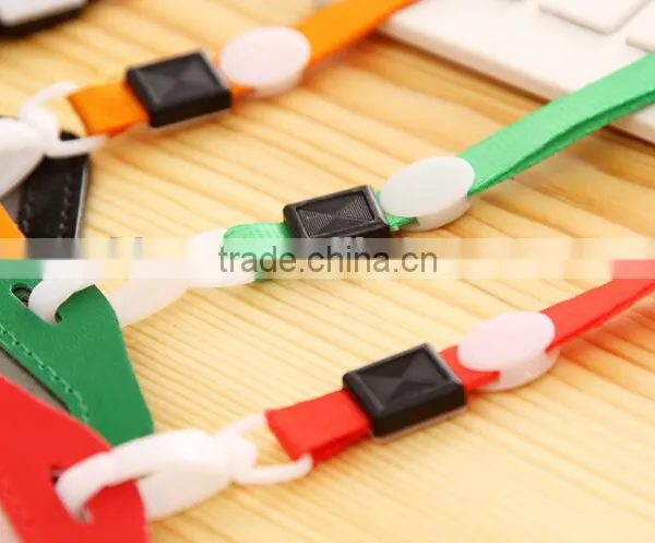 1cm Plastic Hook Ribbon Badge Lanyard Lanyard Gold Ribbon Work Documents Card Sets With Rope Chest Card Rope photo-2