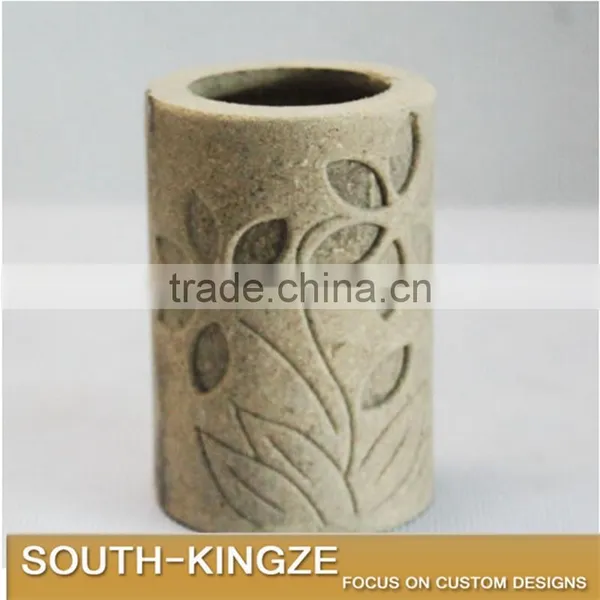 Multiple Design Wood Cylinder Candle Holder photo-5