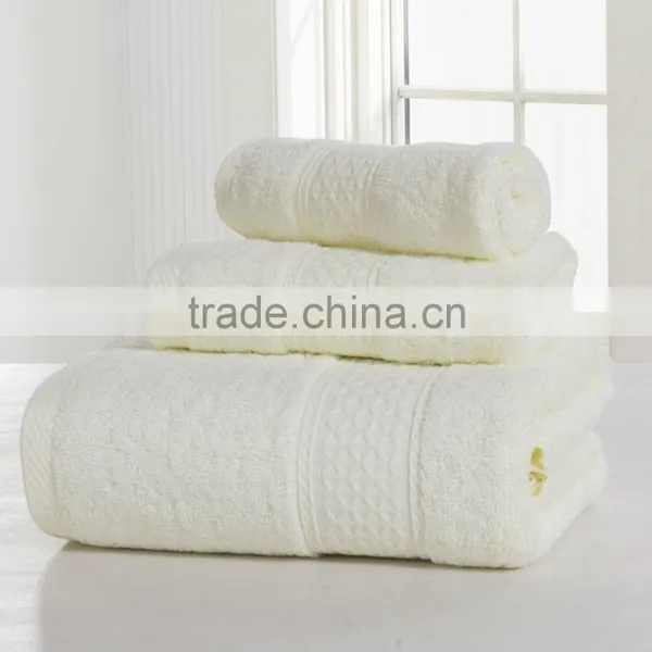 2017 Hot Sale 100% Cotton Solid Plain Hotel Bath Towel