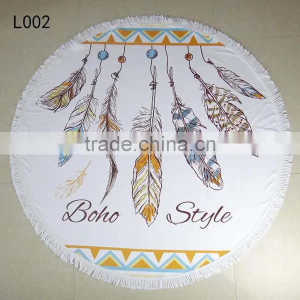 Water Melon Beach Towel/ 330g Round Table Towel Shawl Yoga Mat Bath Towel Beach Towels/ Beach Towels photo-4