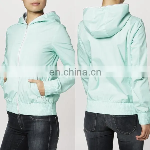 2014 Hotsale GuangZhou OEM Winter Turquosice Women Sport Hoodies