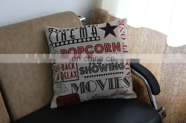 Customized New Design Sofa Chair Cushion Cover Fabric Fashion Handmade Linen Embroidery Cushion Cover photo-5