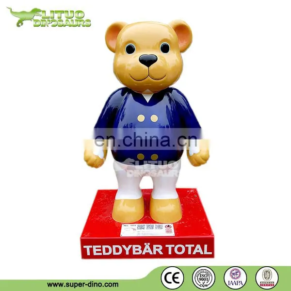 Fiberglass Life Size Bear Statue