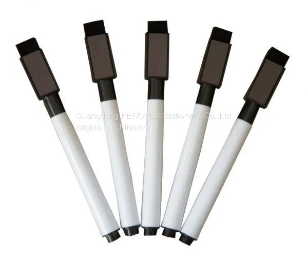 Cheap Magnetic Whiteboard Marker Pen with an Eraser