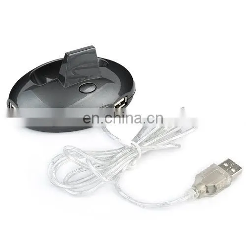 Dropshipping MZ-012 2.4G 1200 DPI Wireless Rechargeable Optical Mouse With 3 Ports USB HUB / Charging Dock photo-5