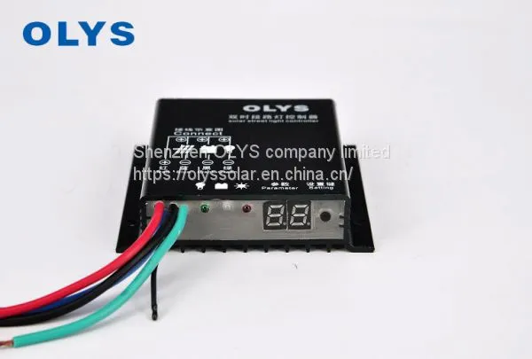 OLYS Factory Direct, Dual Time Solar Charge Controller, Solar Street Light Controller photo-2
