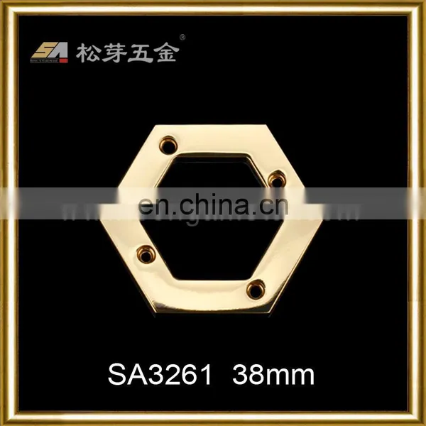 Nickle Free High Quality Zinc Alloy Metal Hexagon Eyelets for Leather Handbags Curtain photo-4