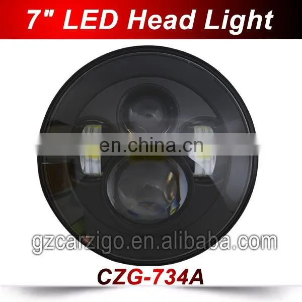 USA Hot Selling Product IP67 7 Inch Round Light for 4X4 Jeep Wrangler off Road photo-2