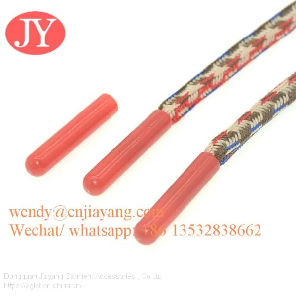 Jiayang Factory 4.0mm Inner Diameter Hard Plastic Aglets Tips for Cord photo-5