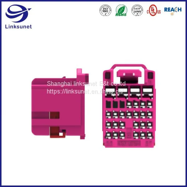 5 Row 2.54mm 28 Pin AMP Automotive Connectors