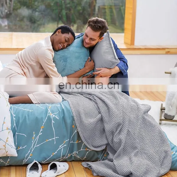 Nice Quality Durable 100% Cotton Wonderfully Soft Cotton Blanket For Home Decoration photo-5