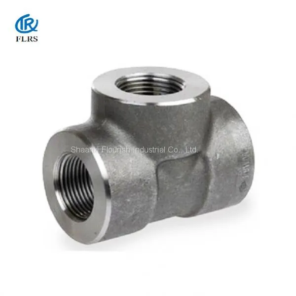 High Pressure Forged Steel Pipe Fitting/ ASME B16.11 Equal Tee photo-2