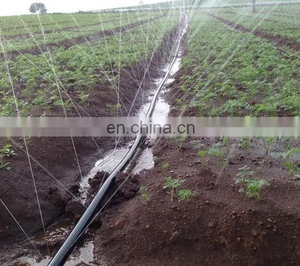 1" 3 Holes Soft Agricultural Dropper Drip Irrigation Hose Watering Pipe Water-saving Atomization Drip Tape photo-2