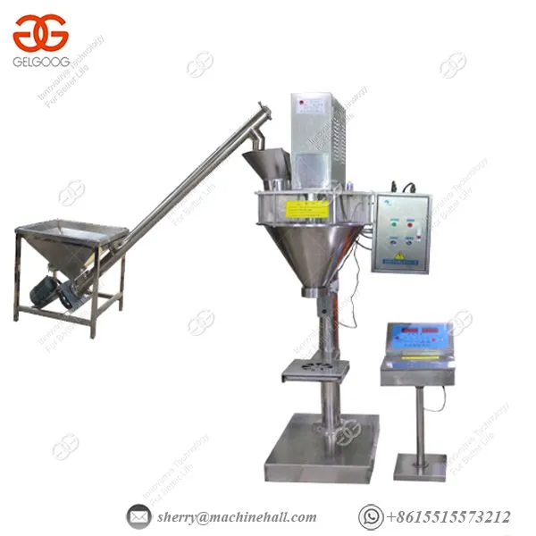 Maize Wheat Flour Packing Machine Cocoa Powder Bottle Filling And Packing Machine Semi-automatic photo-3