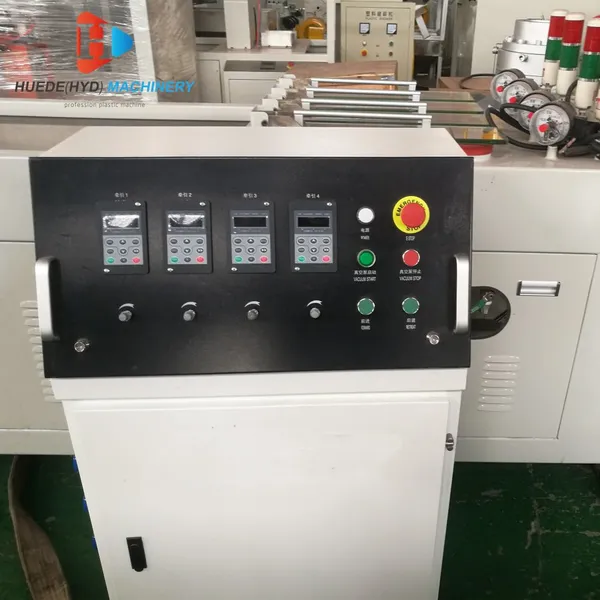 Four Cavity PVC Electrical Conduit Pipe Making Machine Price PVC Resin Material 16-32mm photo-5