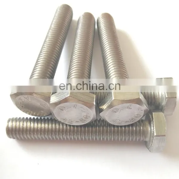Scm440 Black Oxide M52 M26 M68 Hex Bolt Class 10.9 M24 Hexagonal Head Tensile Bolt Grade 8.8 photo-2