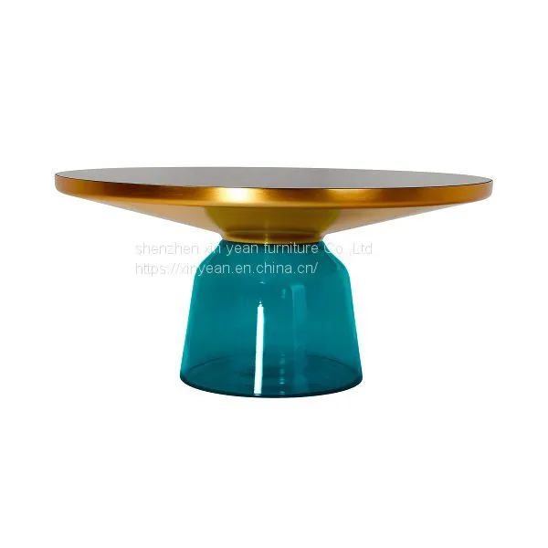 2021 New Design Living Room Furniture Bell Large Coffee Table Modern Coffice Table photo-3
