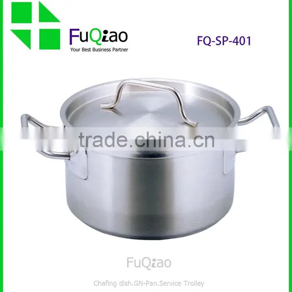 04 Style High Body Commercial Stainless Steel Stock Pot Soup Pot With Compound Bottom photo-6