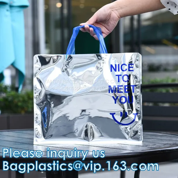 HOLOGRAPHIC, NEON TOTE, PVC BAG, VINYL SHOPPER, TOILETRY, BIKINI, SWIMWEAR, BEACHWEAR photo-5