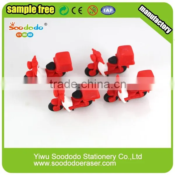 Cool Postal Motorcycle Shape Eraser photo-6