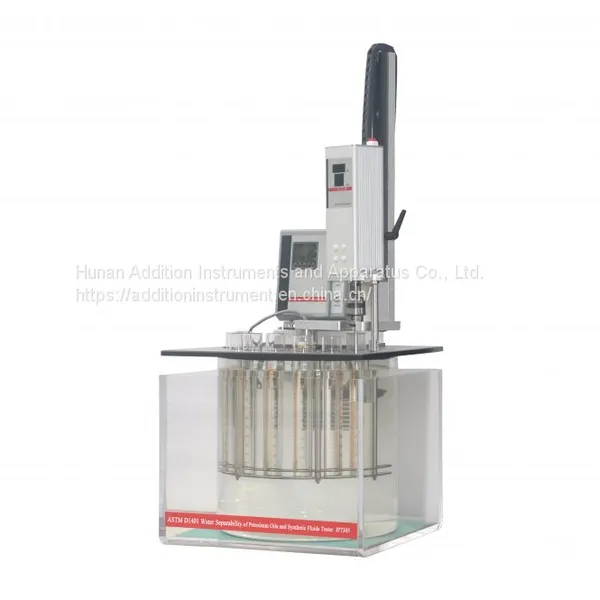 Petroleum Oil and Synthetic Fluids Water Separability Tester ASTM D1401 Oily Water Separating Equipment