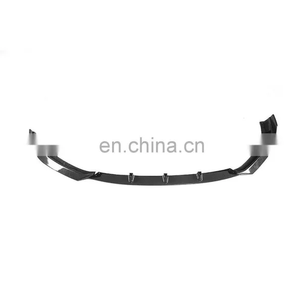 For Audi S3 Sedan Front Lip Carbon Fiber Three Stage Style Front Lip for Audi S3 2017-2018