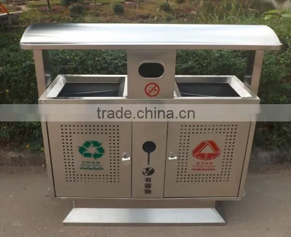 Stainless Steel Dustbin photo-3