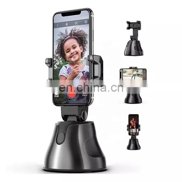 360 Object Tracking Holder Smart Selfie Stick Vlog Shooting Smartphone Mount Holder Phone AI Intelligent 360 Auto Face Tracking photo-2