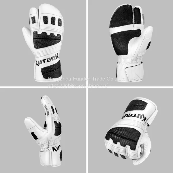 KUTOOK Ski Mittens for Men Snowboarding Gloves Winter photo-5