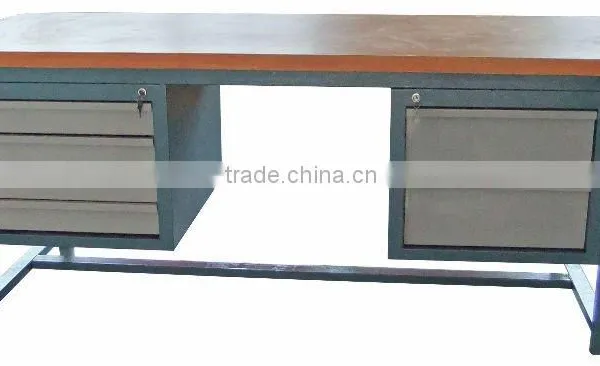 Cold Rolled Steel Garage Use Workbench With Wood Top AX-3322 photo-5