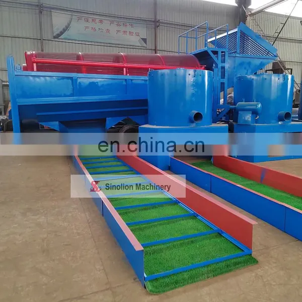 Clay Alluvial Gold Diamond Mining Washing Machine Double Layers Vibrating Rotary Scrubber Trommel Screen photo-5