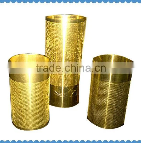 Punching copper strip Small circular aperture