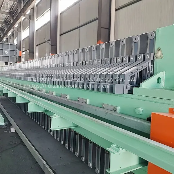 High Pressure Waste Water Treatment Sludge Dewatering Machine Membrane Filter Press photo-2