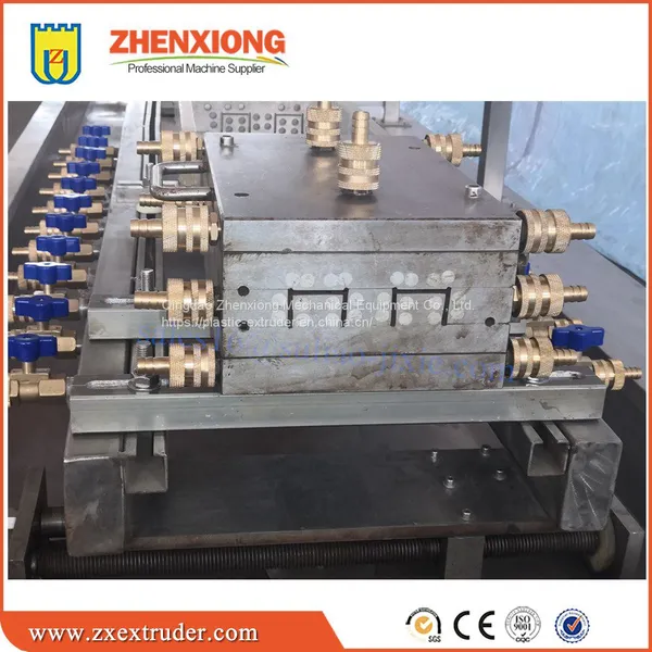 Low Price PVC PP PE Plastic and Wood Profile for Window and Door Profile Production Line Plastic Profile Making Machine photo-2