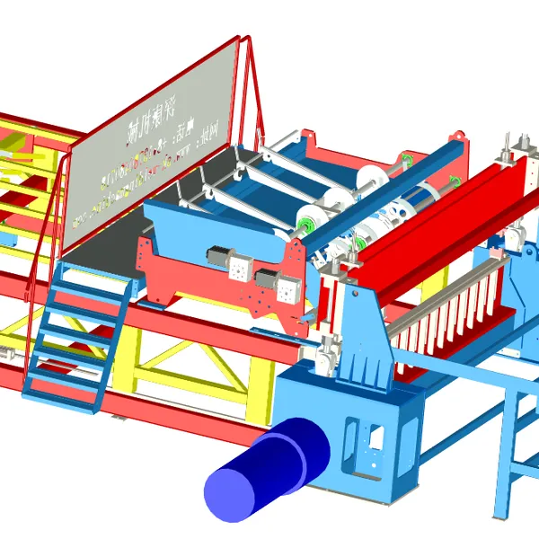Mechanical Automatic Diameter Feeding, Automatic Net Out and Net Falling, Reinforced Mesh Welding Machine photo-4